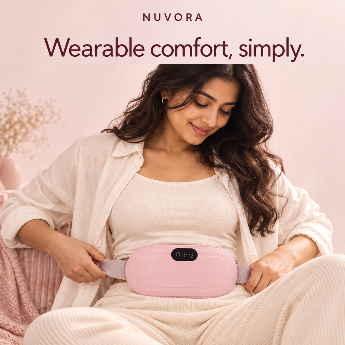 Portable Massage Heating Reusable Belt