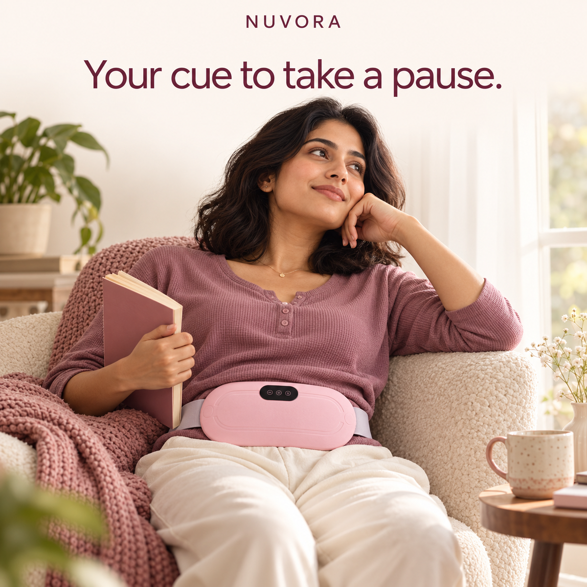 Portable Massage Heating Reusable Belt
